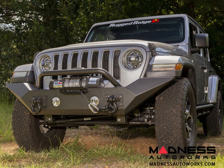 Jeep Gladiator Spartan Bumper w/ High Clearance Ends & Overrider Front